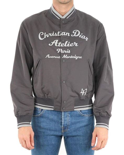 dior jacket mens grey|christian Dior atelier denim jacket.